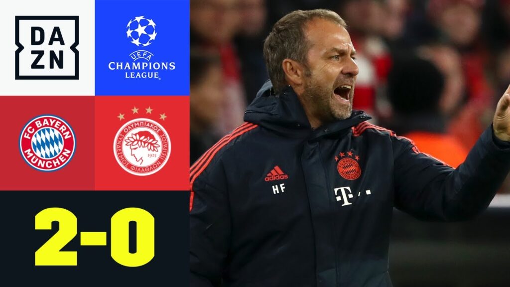 Lewandowski & Perisic retten Flick-Premiere: Bayern - Olympiakos 2:0 | UEFA Champions League | DAZN