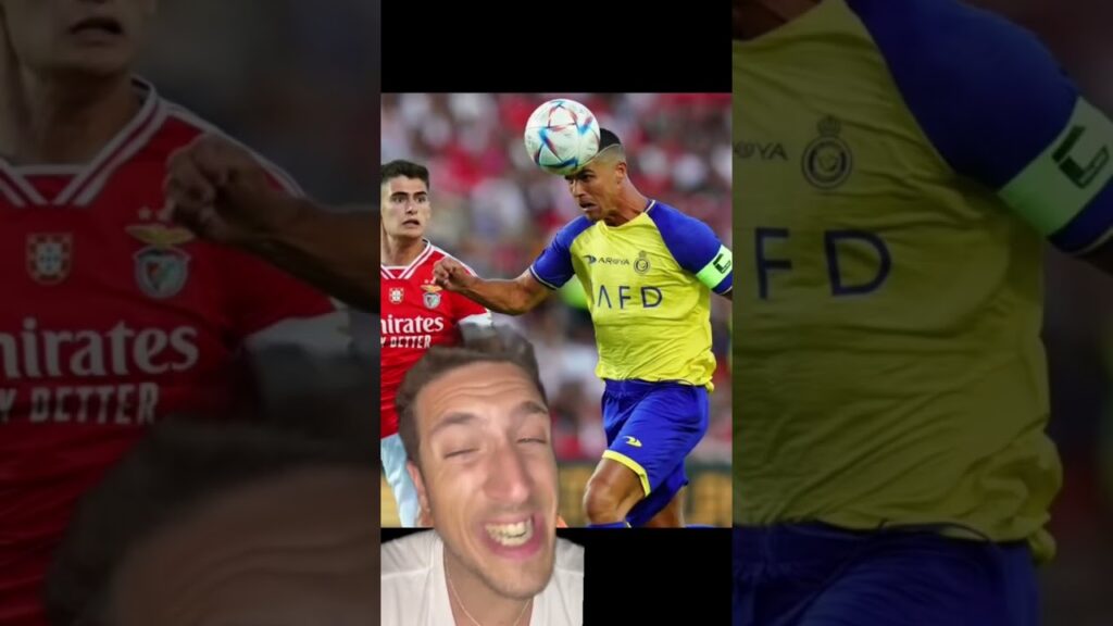 MA LA FACCIA DI CR7 QUANDO SUBISCE QUESTO DA DI MARIA 😂 #calcio #cr7 #dimaria #alnassr