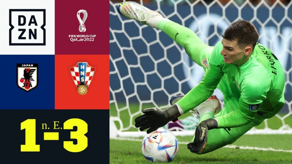 Livakovic Elfmeterkiller – Kroatien im Viertelfinale: Japan – Kroatien 1:3 (n. E.)| WM 2022 | DAZN Livakovic Elfmeterkiller - Kroatien im Viertelfinale: Japan - Kroatien 1:3 (n. E.)| WM 2022 | DAZN