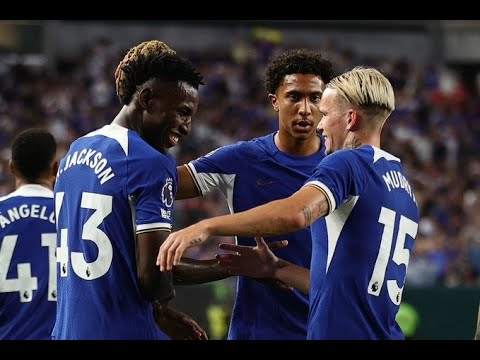 NICOLAS JACKSON IS THE BEST PLAYER IN THIS CHELSEA PRE-SEASON (2023)