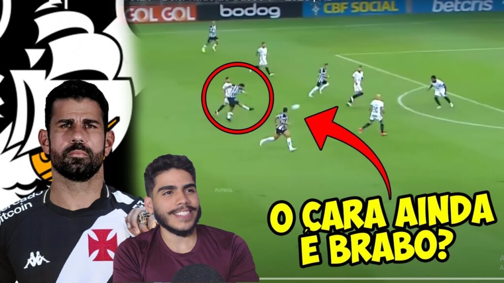VEJA COMO JOGA DIEGO COSTA POSSIVEL REFORÇO DO VASCO! ANALISE DIEGO COSTA VASCO