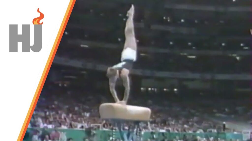 1996 Atlanta - finale saut de cheval hommes (Alexei Nemov)