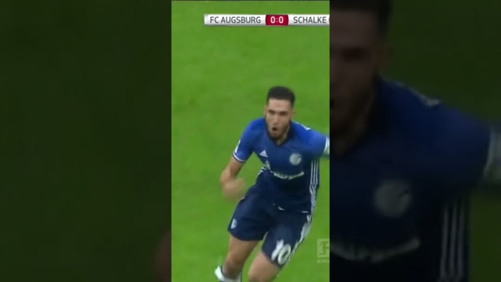 Bentaleb ☄️ gegen Augsburg #football #s04 #schalke #viral #embolo #bentaleb