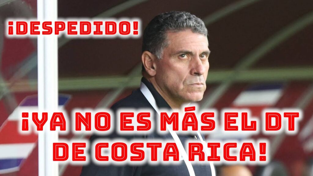 ¡DESPEDIDO! Luis Fernando Suárez FUERA de la selección de COSTA RICA tras REUNIÓN en la FEDEFÚTBOL