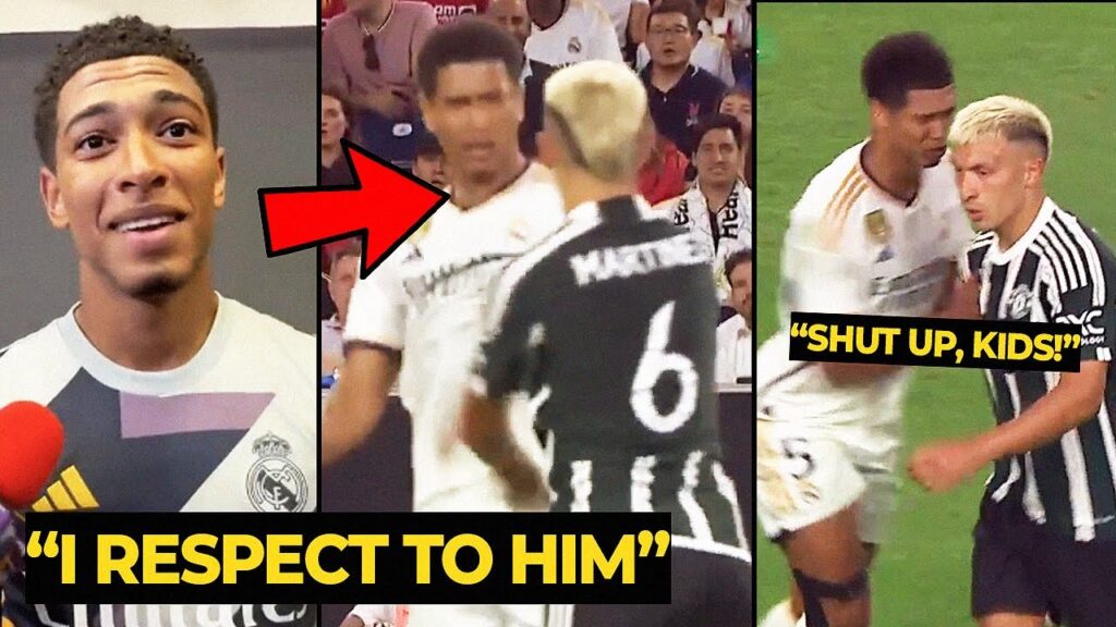 🔥 Jude Bellingham reaction on Lisandro Martinez after their FIGHT | Manchester United News Today