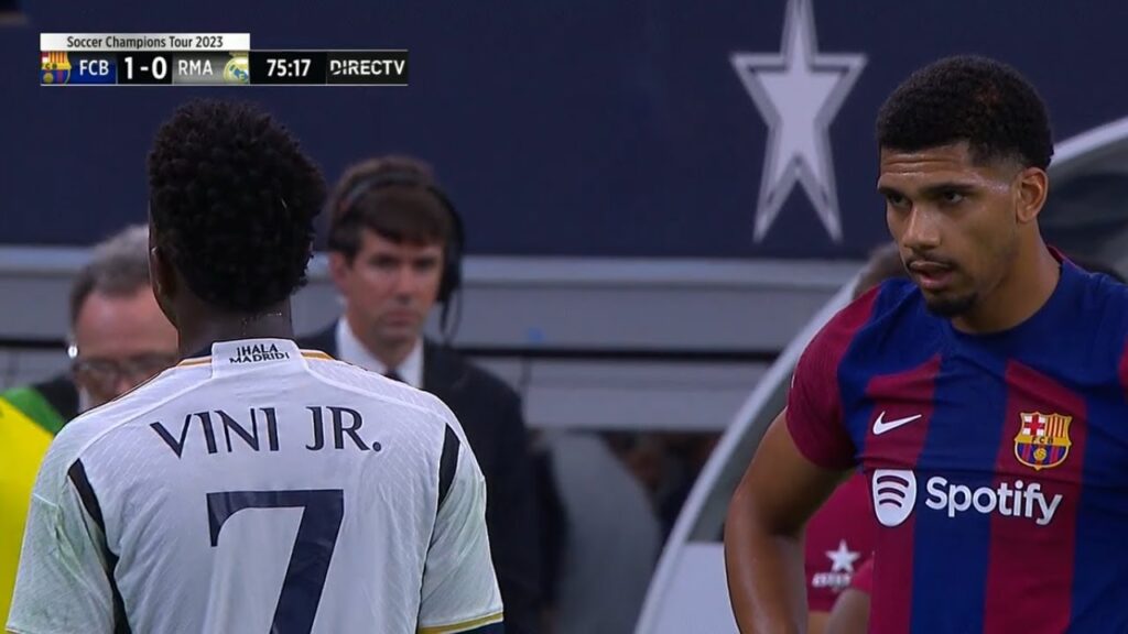 Ronald Araújo Silences Vinícius Júnior vs Real Madrid Ronald Araújo Silences Vinícius Júnior vs Real Madrid