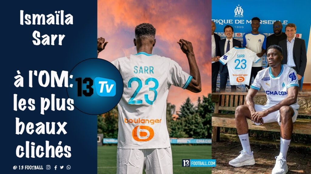 Le transfet de Ismaïla Sarr à l'OM: Les plus beaux clichés!