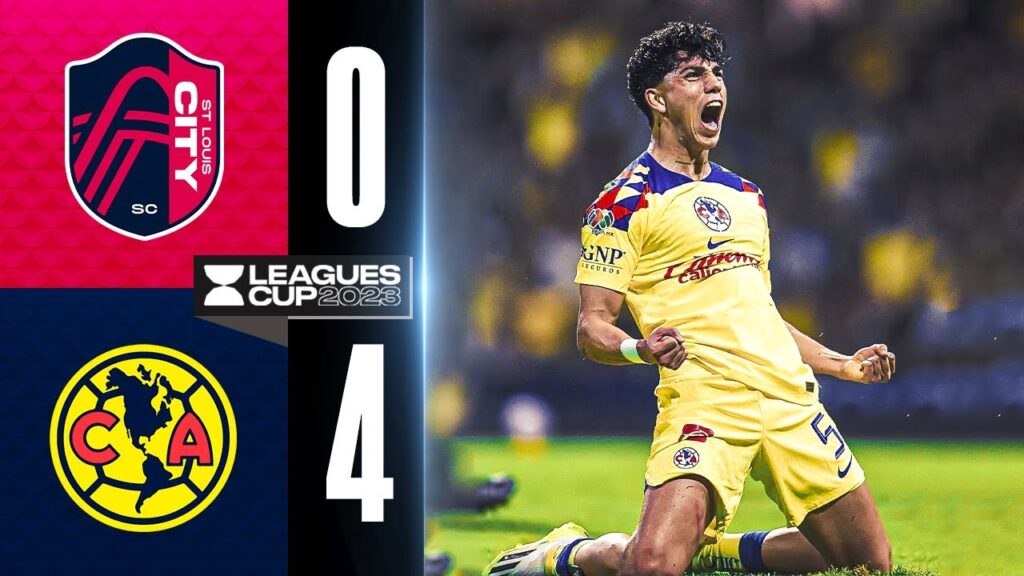 St Louis City 0-4 América | Resumen Completo | Leagues Cup 2023