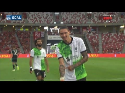 Darwin Núñez Goal | Liverpool vs Leicester 1-0 Extended Highlights | International Friendly 2023