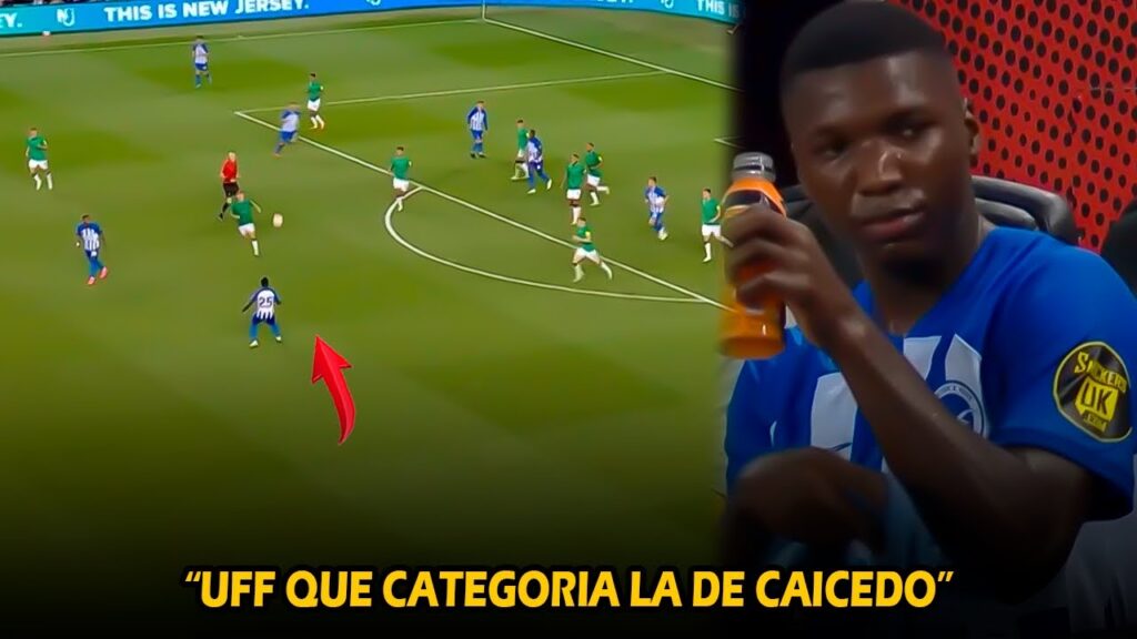 PARTIDAZO de Moises Caicedo jugando más Ofensivo PARTIDAZO de Moises Caicedo jugando más Ofensivo