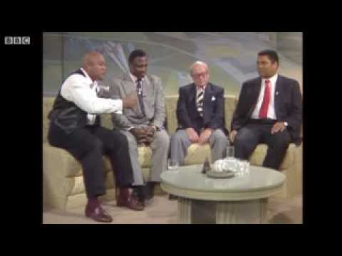 Frazier, Ali and Foreman On British TV Show Very Funny
