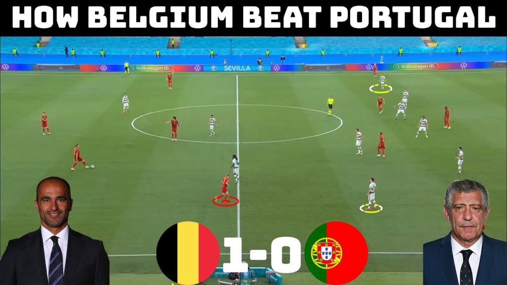 Tactical Analysis: Belgium 1 - 0 Portugal | Belgium's Lucky Escape |