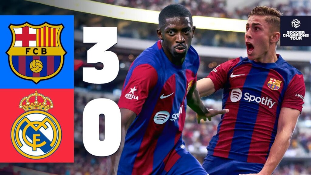 💥 HIGHLIGHTS I BARÇA 3-0 REAL MADRID 💥