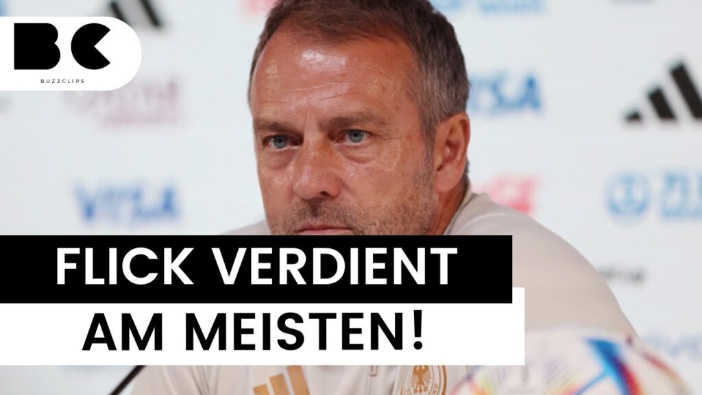 Hansi Flick ist bestbezahlter Nationaltrainer der Welt Hansi Flick ist bestbezahlter Nationaltrainer der Welt