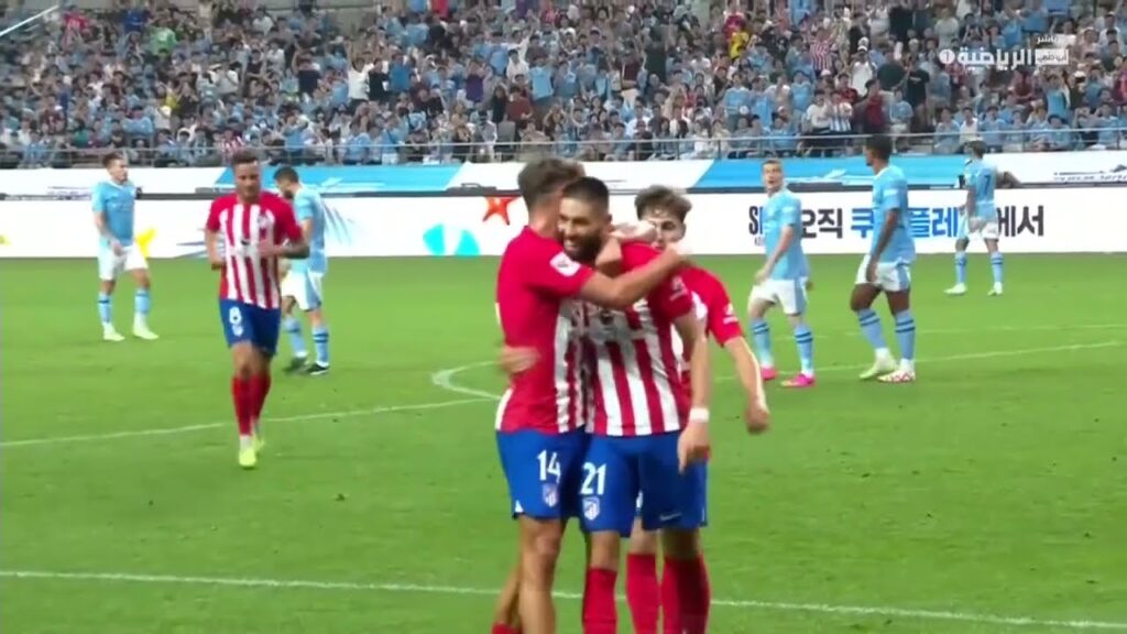 Yannick Carrasco Goal VS Manchester city 2 - 0 HD