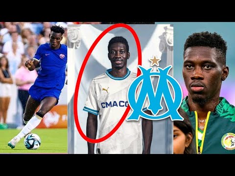 officiel ismaila Sarr Va signer a olympique de Marseille Nicola Jackson buteur