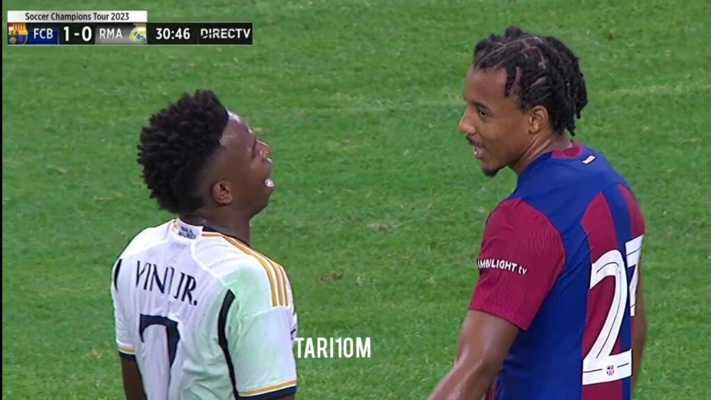 Ronald Araujo x Jules Kounde Nullifying every Real Madrid Attack 🔥