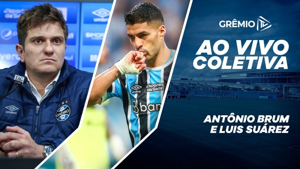 Coletiva com Antônio Brum e Luis Suárez - 29/07