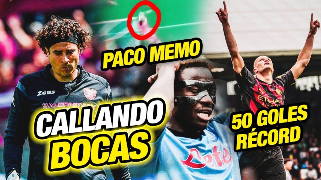 HAALAND ROMPE RÉCORD y el CITY REMONTA LA PREMIER LEAGUE / MEMO OCHOA PARTIDAZO CONTRA el NAPOLI HAALAND ROMPE RÉCORD y el CITY REMONTA LA PREMIER LEAGUE / MEMO OCHOA PARTIDAZO CONTRA el NAPOLI