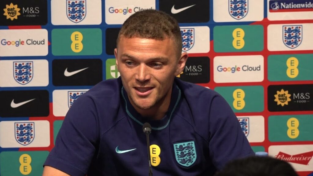 ENGLAND PRESS CONFERENCE: Gareth Southgate and Kieran Trippier: Malta v England