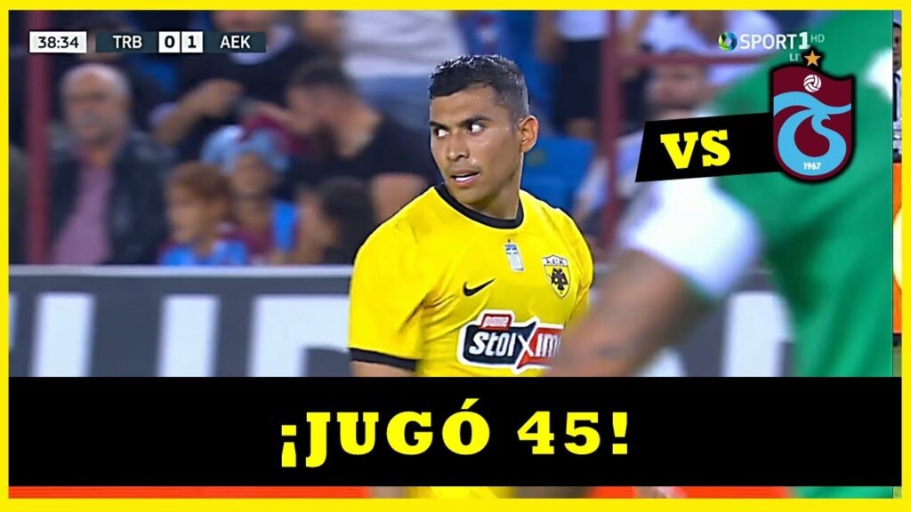 Así jugó Orbelín Pineda vs ᴛʀᴀʙᴢᴏɴsᴘᴏʀ sᴋ