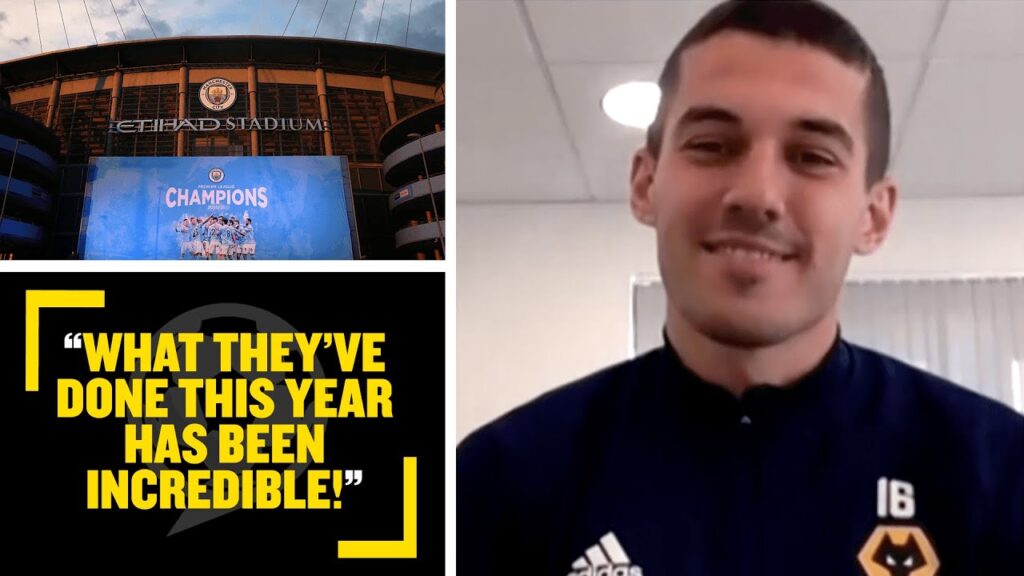 "IT'S SO, SO TOUGH!" Conor Coady says playing against Man City in their current formation is hard