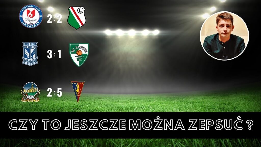 ORDABASY - LEGIA 2:2, LECH - ŻALGIRIS 3:1, LINFIELD - POGOŃ 2:5. POLSKIE ELIMINACJE LIGI KONFERENCJI