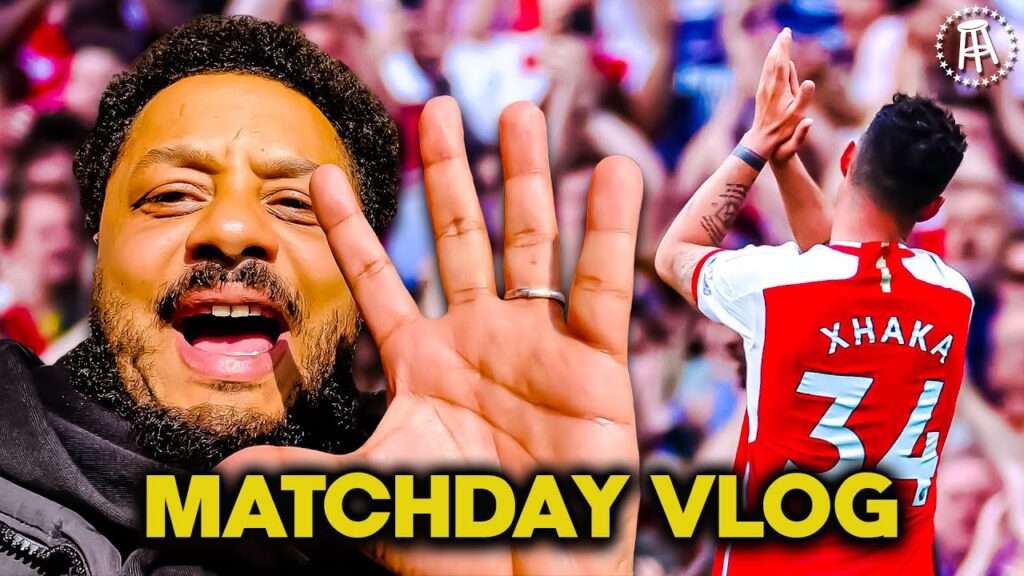 GRANIT XHAKA AT THE DOUBLE AS ARSENAL CRUISE TO VICTORY | Arsenal 5-0 Wolves | TROOPZ MATCHDAY VLOG