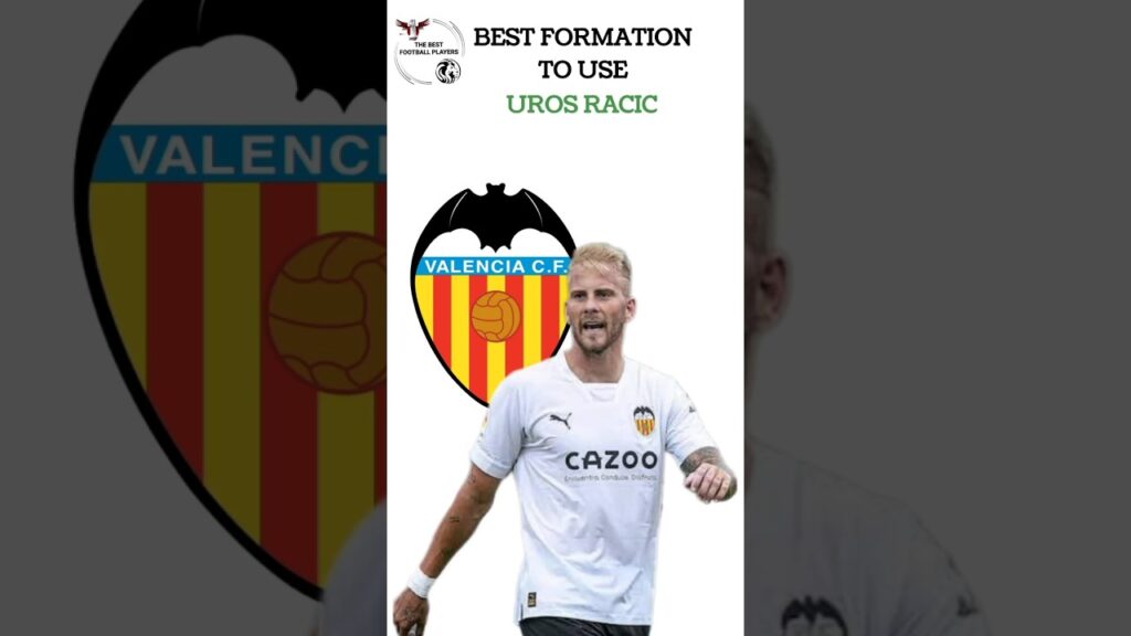 UROS RACIC best midfielders #urocracic #valencia