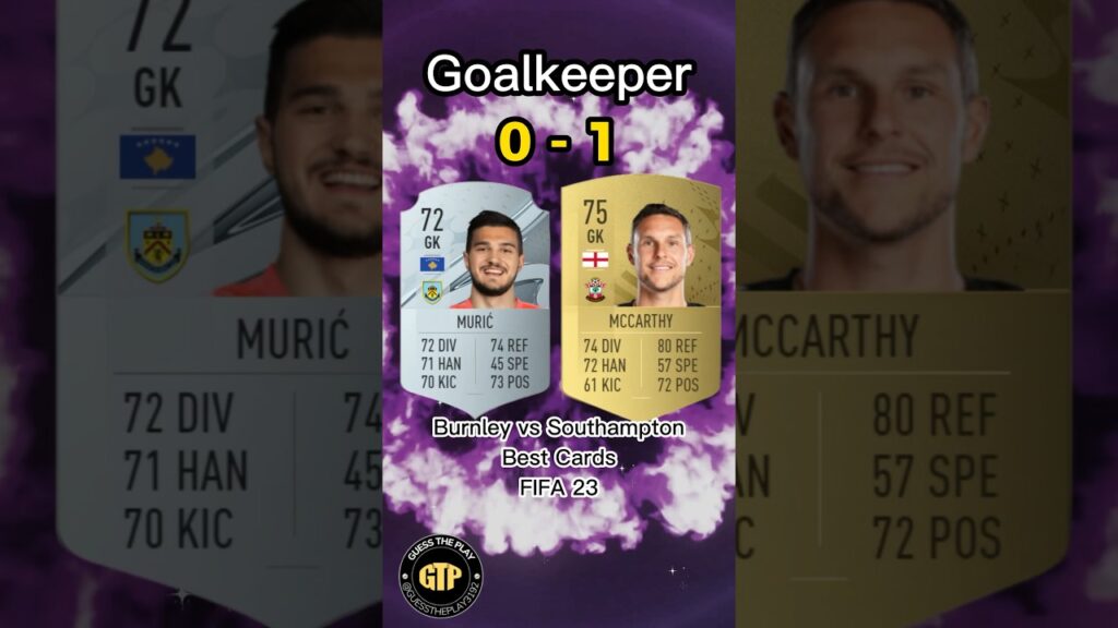 Burnley vs Southampton | Relegation vs Promotion #shorts