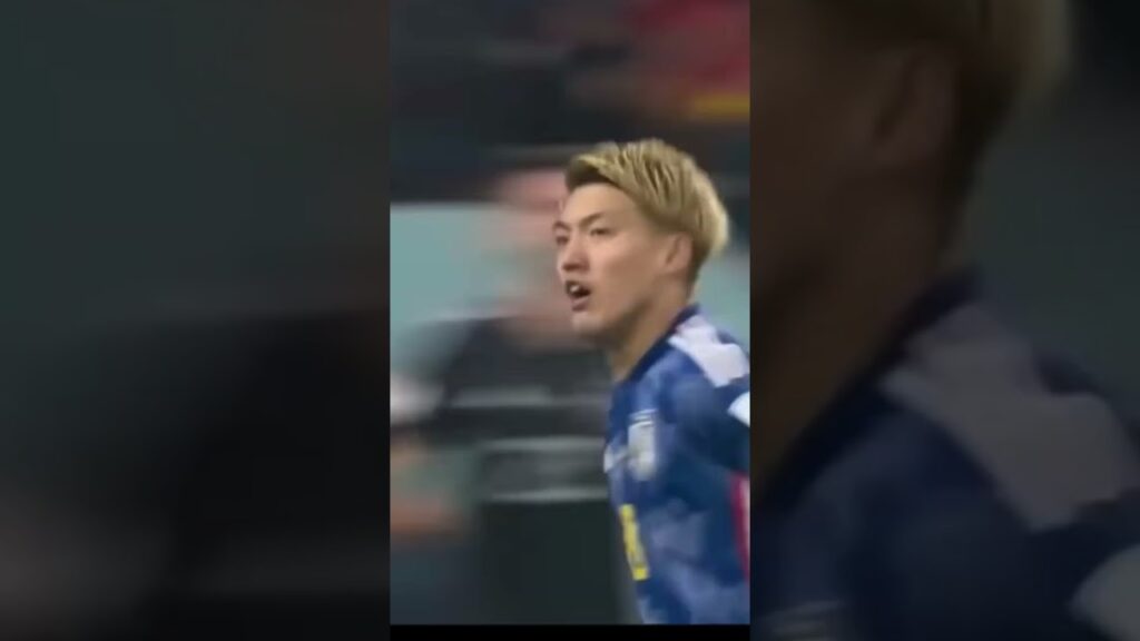 ワールドカップ　堂安律　ゴラッソ