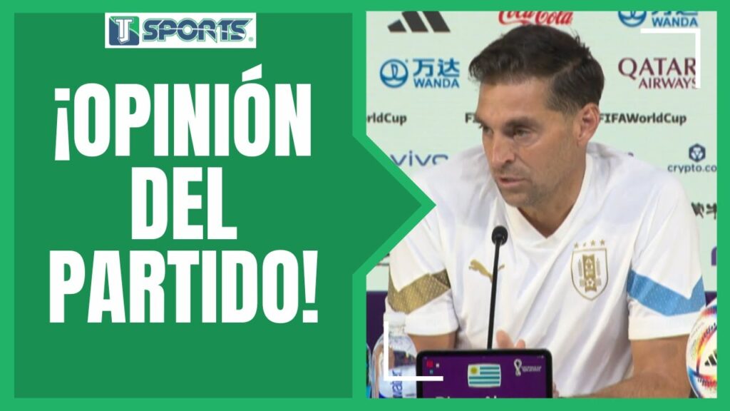 La OPINIÓN de Diego Alonso sobre el partido entre Portugal y Uruguay La OPINIÓN de Diego Alonso sobre el partido entre Portugal y Uruguay