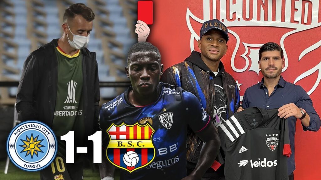 BARCELONA NO PUDO EN URUGUAY Y EL KITU FUE EXPULSADO | MICHAEL ESTRADA A LA MLS | IDV APLASTÓ AL SC