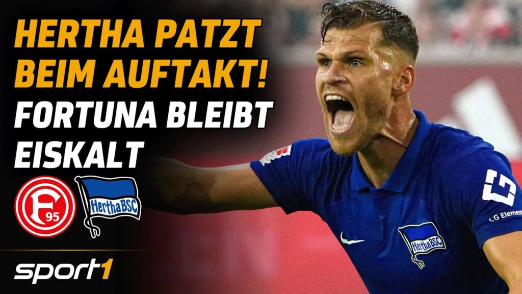 Fortuna Düsseldorf - Hertha BSC | 2. Bundesliga Tore und Highlights 1. Spieltag