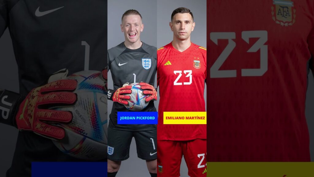 JORDAN PICKFORD VS EMILIANO MARTÍNEZ NA SUA OPINIÃO QUEM É O MELHOR GOLEIRO?