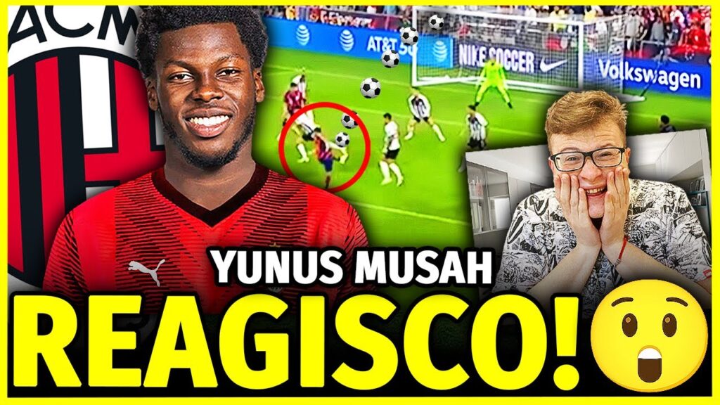 *FENOMENALEEEE!!!* REAGISCO alle MIGLIORI GIOCATE di YUNUS MUSAH!!