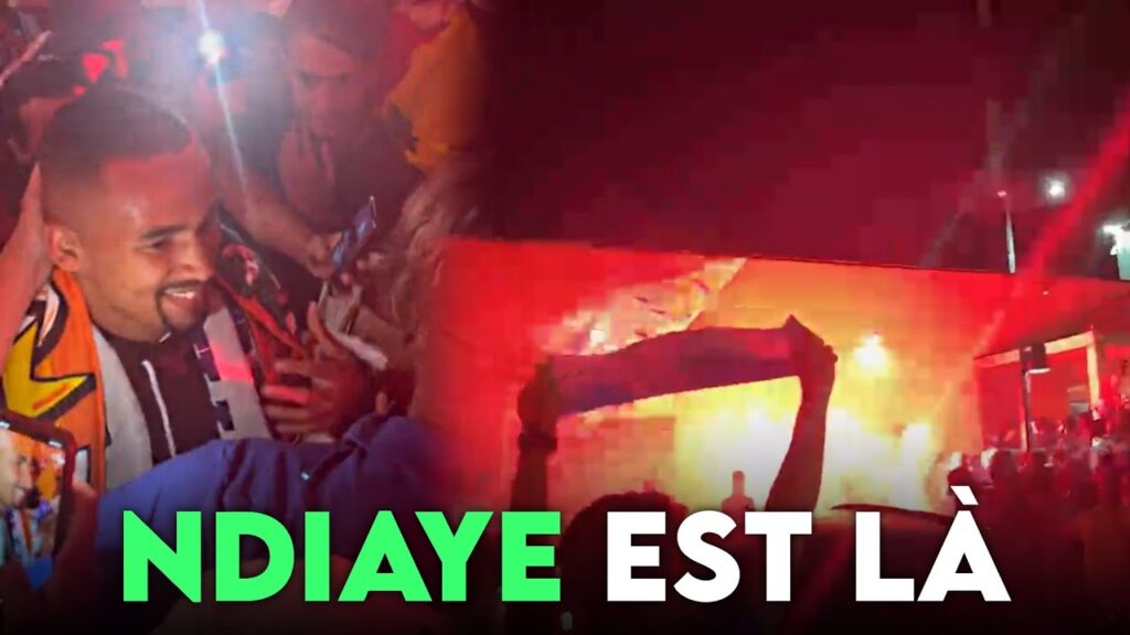 Les images FOLLES de l’arrivée d’Iliman NDIAYE 🇸🇳 à Marseille 🔥 • HD