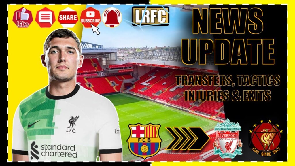 Transfer News | Liverpool FC to bid £40M for Andreas Christensen of FC Barcelona | Lets Do This✅