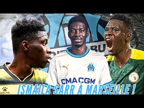 Mercato OM :  🇸🇳 Ismaila Sarr tu connais PAS ?? REGARDE ÇA !!! VRAI JOUEUR DE BALLON ⚪🔵🔥vente OM OM