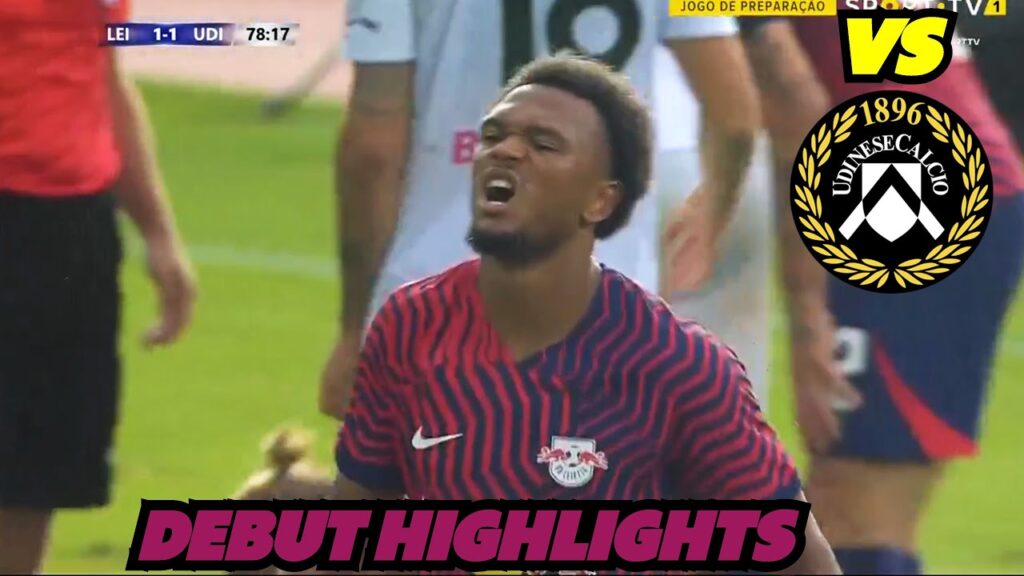 Lois Openda Debut For Leipzig Highlights vs Udinese (1 GOAL)