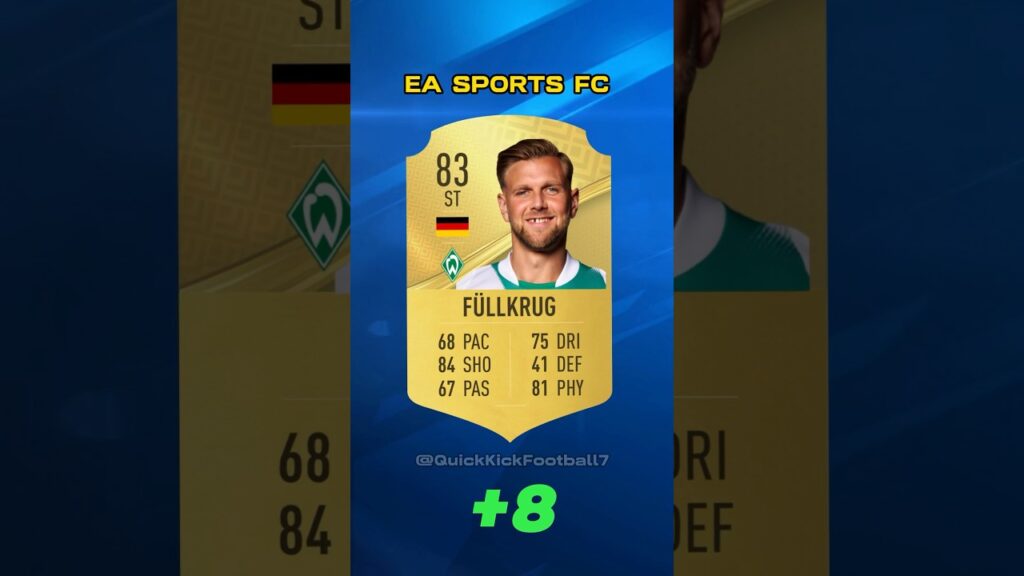 WERDER BREMEN IN EA SPORTS FC 24🔥│ (FIFA 24) #football #bremen #fifa23 #füllkrug #keita #friedl