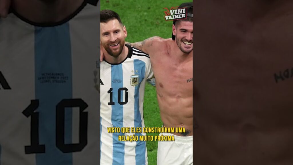 DE PAUL CONFUNDIU A NAMORADA COM MESSI #shorts