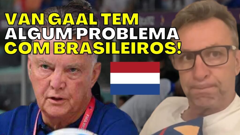 CRAQUE NETO ALFINETA VAN GAAL: QUE PORR4 A HOLANDA JÁ GANHOU? NADA!