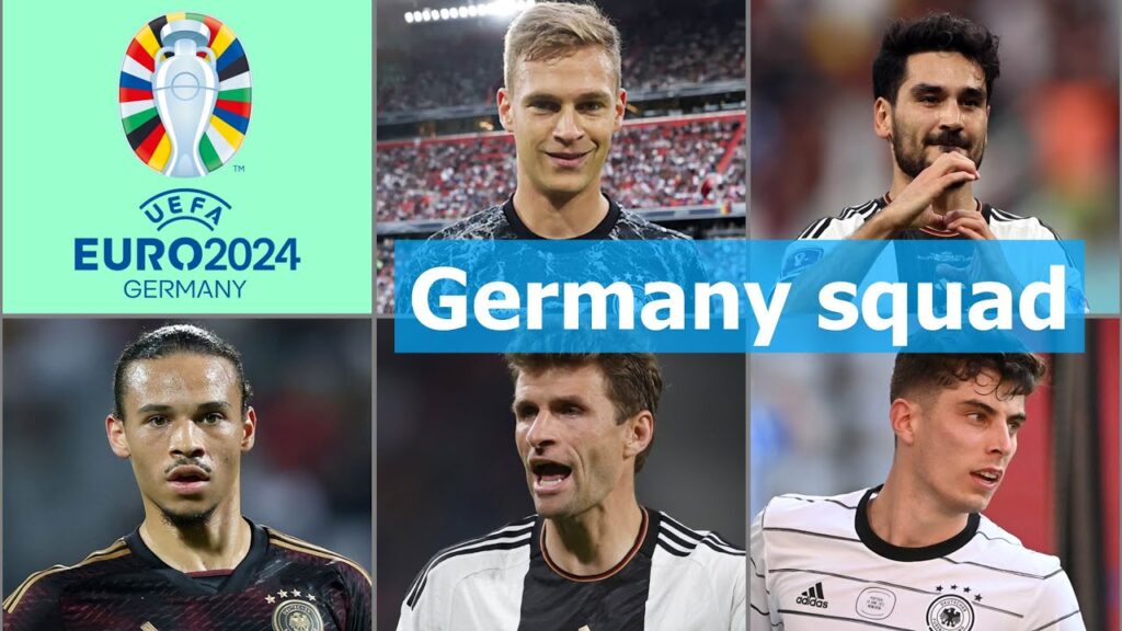 Germany squad for UEFA Euro 2024 | Joshua Kimmich, Ilkay Gundogan, Leroy Sané, Thomas Muller