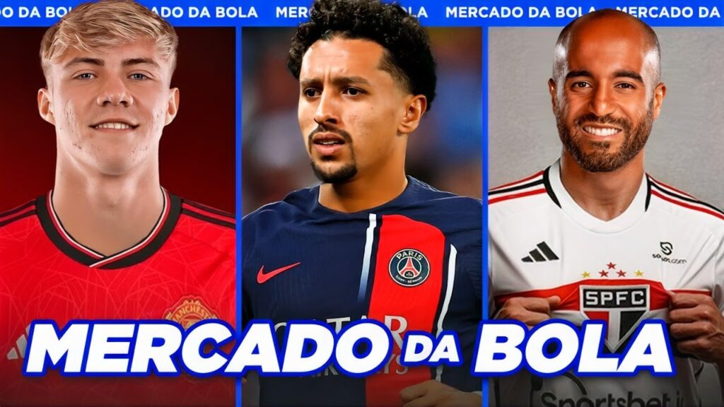 MARQUINHOS FORA DO PSG APÓS DEFENDER MBAPPÉ│SÃO PAULO NEGOCIA VOLTA DE LUCAS - Mercado da Bola 2023