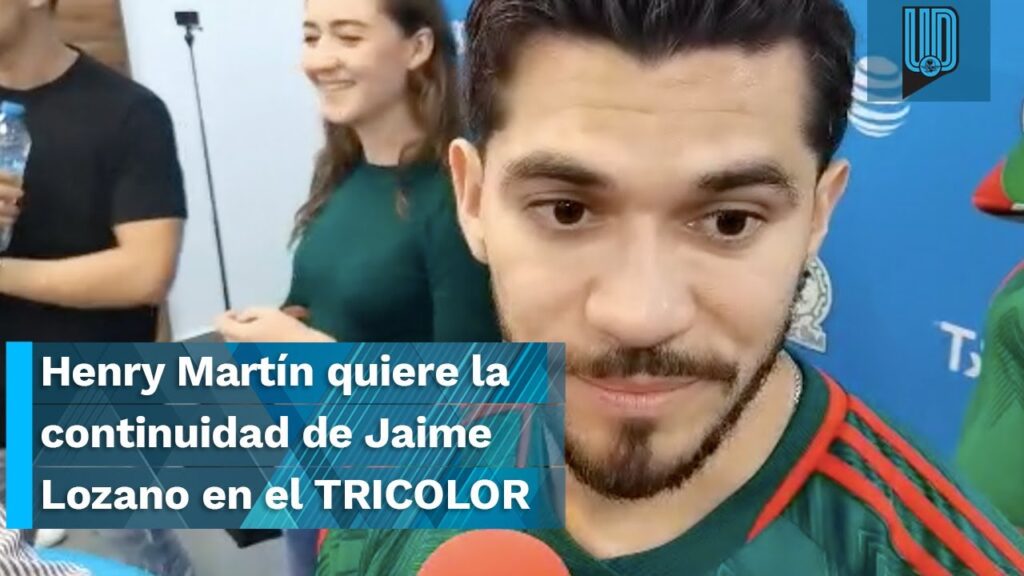 Henry Martín 'palomea' la continuidad de Jaime Lozano en la Selección Mexicana