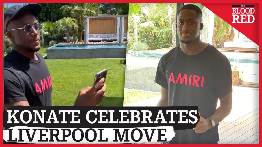 Ibrahima Konate Celebrates Liverpool Transfer | Squad Number Hint?