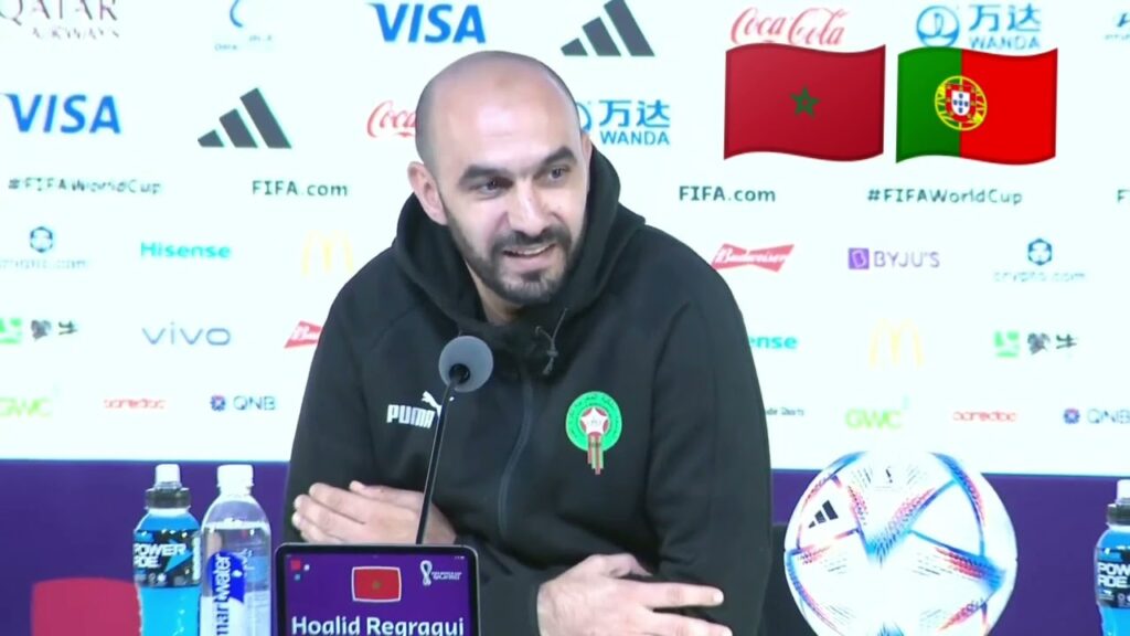 Walid Regragui Conférence De Presse Match Maroc Portugal - Conférence Maroc Portugal #regragui