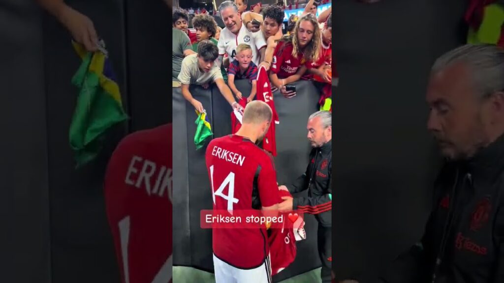 Christian Eriksen is a man of the people ❤️ #shorts