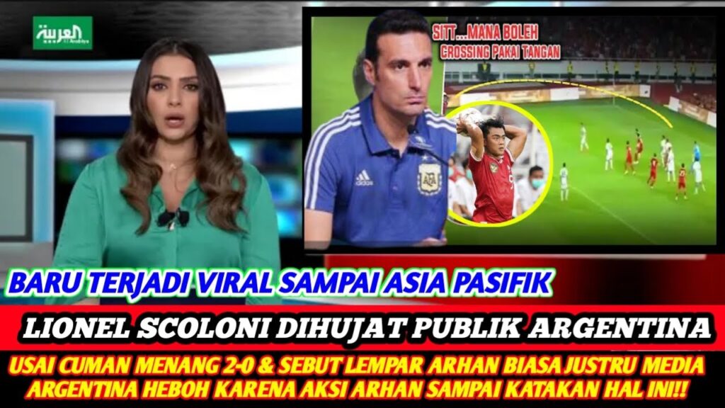 Heboh❗Lionel Scaloni Di Hujat Publik Sendiri Usai Sebut Lempar Arhan Biasa Justru Arhan Viral Di ARG Heboh❗Lionel Scaloni Di Hujat Publik Sendiri Usai Sebut Lempar Arhan Biasa Justru Arhan Viral Di ARG